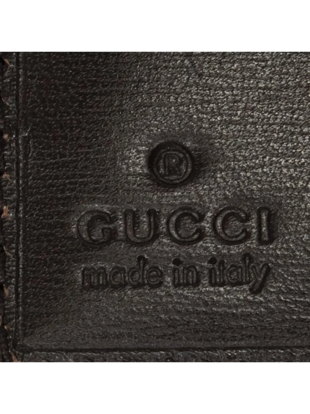 Gucci Web Bifold Wallet Beige Brown GG Canvas - Picture 5 of 5